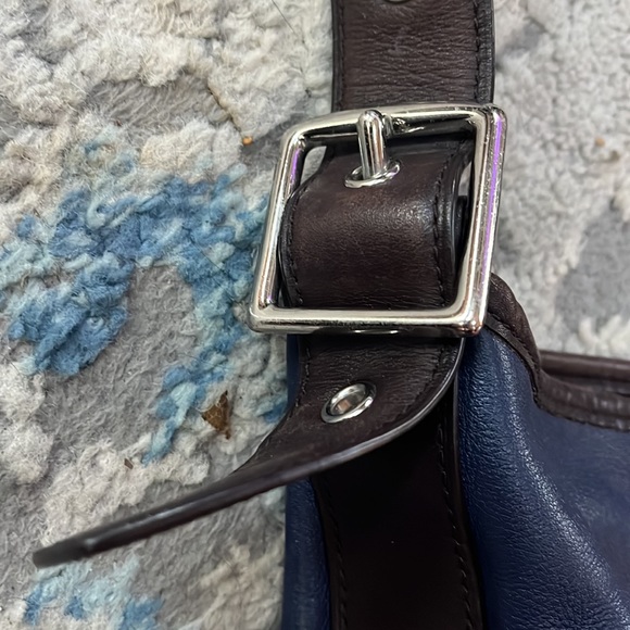 Coach Legacy Color Block Leather Duffle Bag - Picture 2 of 7